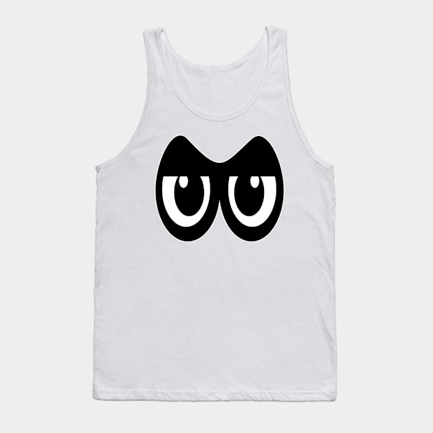 Robin Eyes Tank Top by JevLavigne